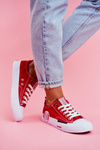 Women's Sneakers Cross Jeans Red FF2R4074C