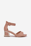 Women's Heeled Sandals Nude Zennia