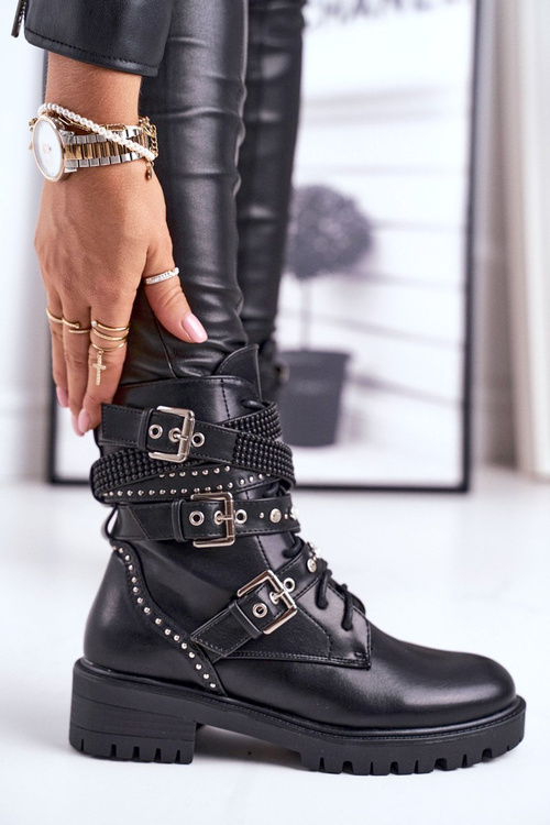 Women’s Boots Grunge Black Victory