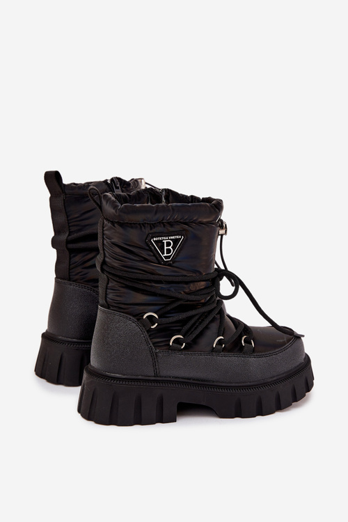 Children's Black Snow Boots Adelisse