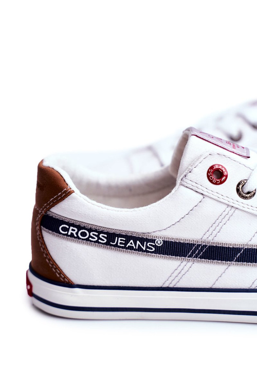 Men's Sneakers Cross Jeans White FF1R4042C