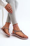Women's Glittery Flip-Flop Sandals 26914 Ipanema Class Brilha Fem Gold