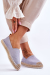 Espadryle Pleciona Podeszwa Big Star Jasnoniebieskie HH274497
