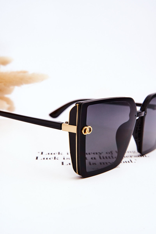 Large Sunglasses UV400 MA20601 Gradient Black