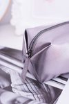 Makeup Bag Sachet Monnari Metallic Grey