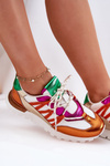 Sneakersy Półbuty Damskie Skórzane Multikolor Artiker 56C1737