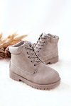 Children's Boots With Zipper Grey Dexter