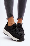 Women's Sports Sneakers Black Phyrena