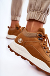 Buty Trekkingowe Trapery Damskie Ocieplane Camel Otto