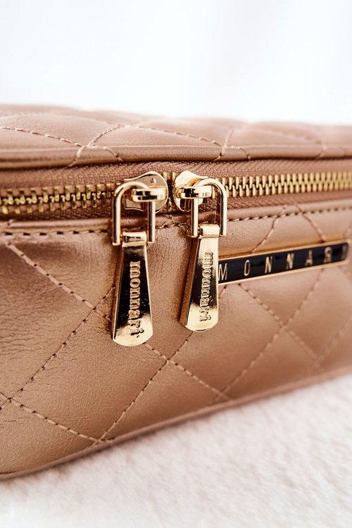 Quilted cosmetic bag Monnari CSM0030-024 Gold