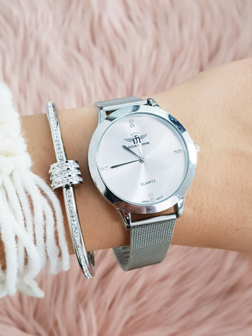 Women's Watch Michael John Ferri Silver