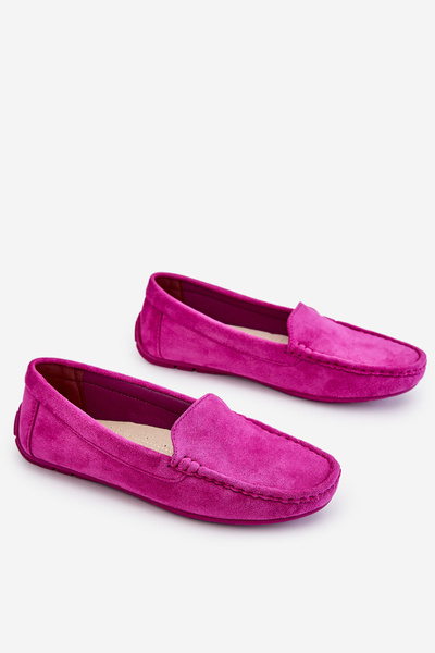 Women’s Loafers Suede Violet Morreno