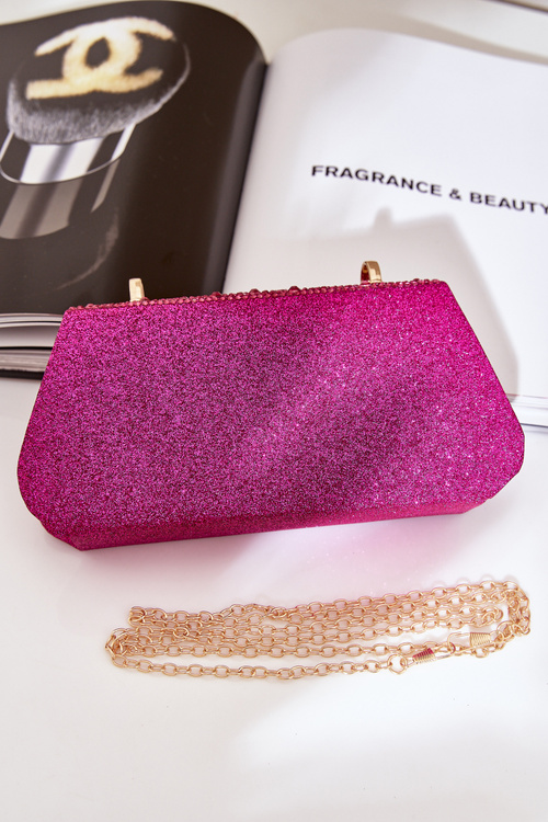 Embellished Evening Bag Fuchsia Kariti
