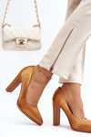 Camel Piatti High Heel Pumps