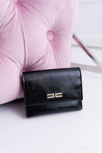 Ladies' Wallet Classic Small Black On Magnet