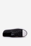 Children's Low Lace-Up Sneakers Black Margo