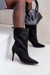 Black Stiletto Boots Ellinore