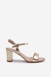 Golden Glindra High Heel Sandals