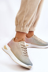 Sneakersy Damskie Cyrkonie Multikolor Raiden