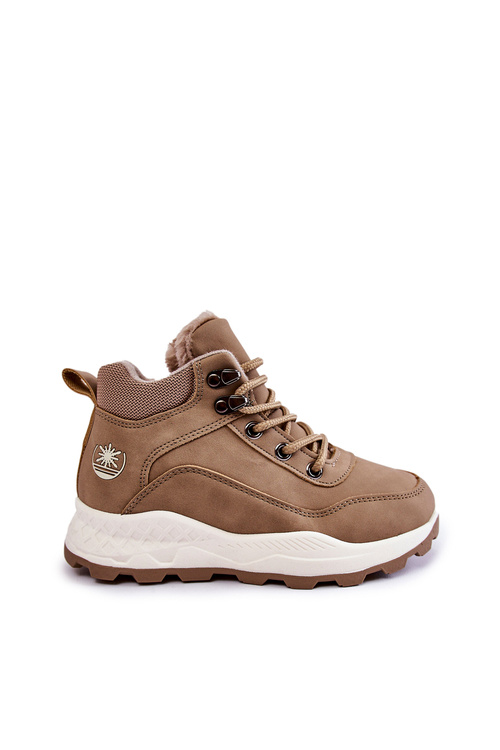 Children's Warm Boots Trappers Beige Otto