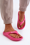 Women's Foam Flip Flops Big Star NN274A651 Fuchsia