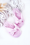 Children's Sandals With Drawstring Purple Bubble Gum