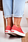 Women's Sneakers Big Star Red DD274449