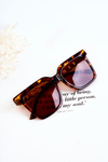 Fashionable Sunglasses Marbled V120043 Brown