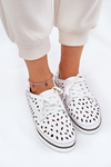 Ladies Leather Shoes S.Barski LR51-610 White