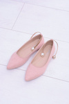 Pink Ballerinas with Mami Pointed Bracelet