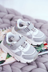 Sportowe Buty Dziecięce Szare ABCKIDS B011104349