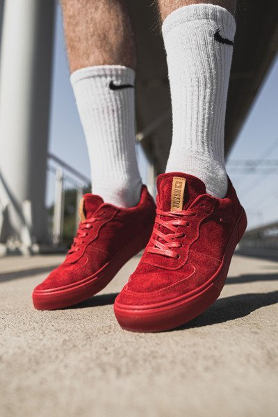 Men's Big Star Suede Red Sneakers EE174364