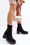 Women's ankle boots with a heel Camel Argastis