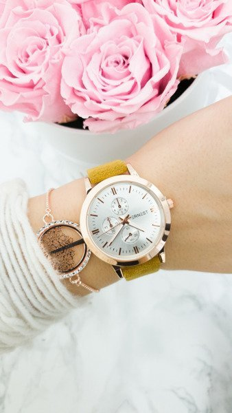 Ladies' Watch Ernest Darsi Honey Suede