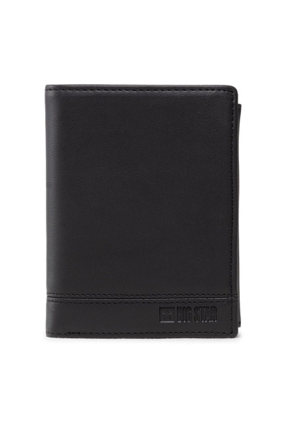 Men's Leather Wallet Big Star KK675004 Black