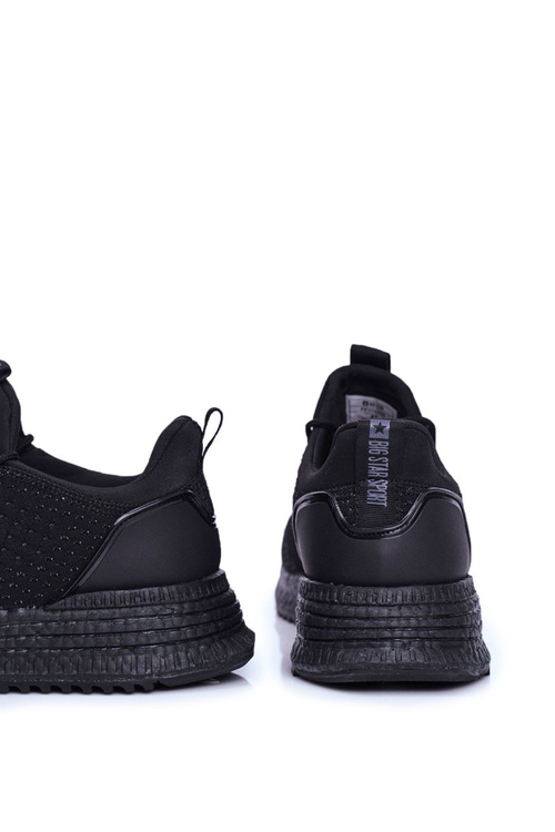Sportowe Męskie Buty Big Star Czarne FF174239
