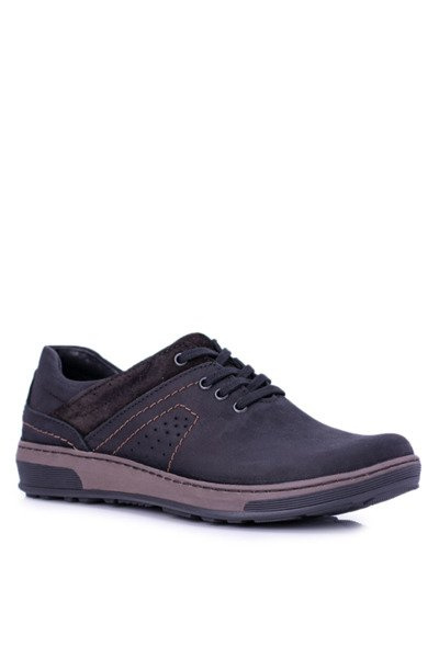 Black Men's Casual Ventrillo Half Boots