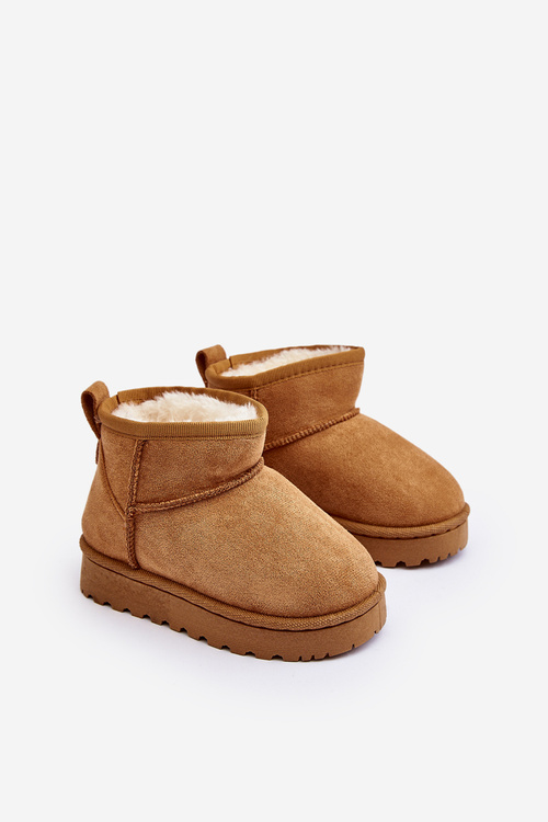 Children's Snow Boots Insulated Camel Nallita