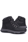 Buty Trekkingowe Męskie Skórzane Big Star Czarne EE174201