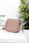 Women's Pink Handbag Shoulder Letter Bag