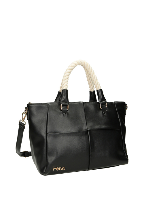 Classic Large Shopper Bag NOBO M1000-C020 Black