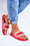 Women's Slippers Big Star FF274A202 Red