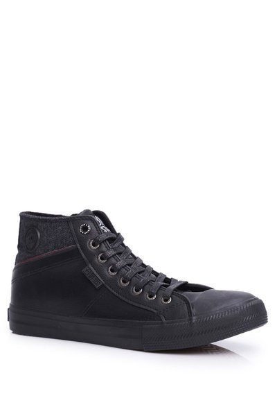 Men's High Sneakers Big Star Black EE174102