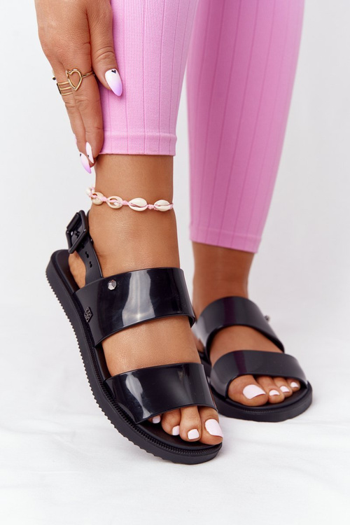 Fragrant Rubber Sandals Eco Friendly ZAXY HH285163 Black