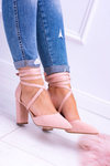 Women's Stiletto Tiered Pink Demmi