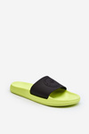Men's Slippers 4F 4FSS23FFLIM075-72S Lime-Black