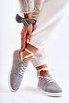 Women's Classic Sneakers Grey Dellis