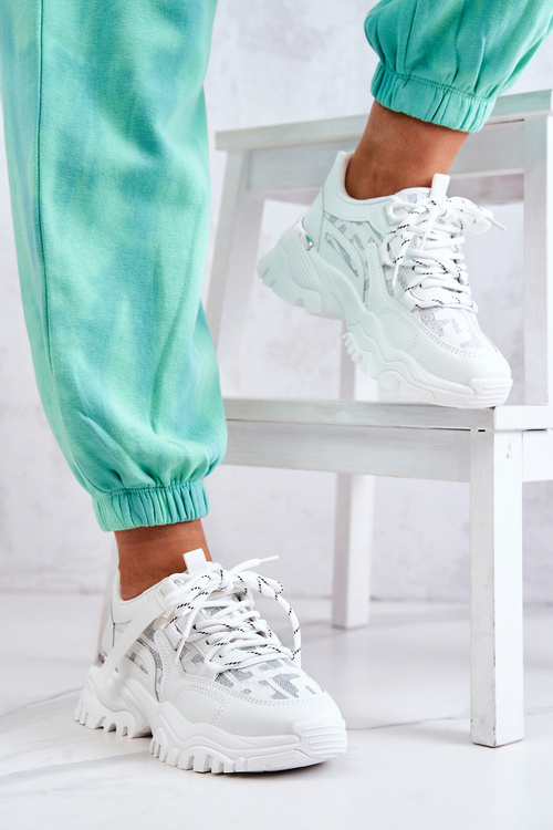 Sneakers On A Massive Sole White Your Style