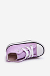 Children's High Sneakers Violet Filemon