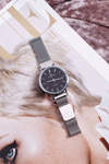 Women's Giorgio & Dario Silver Magnum Magnet Watch
